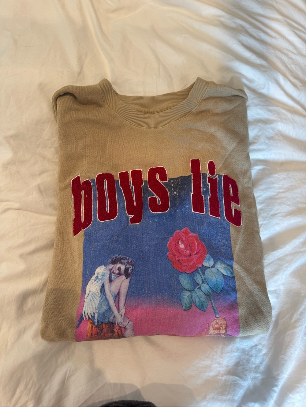 Boys lie sweatshirt